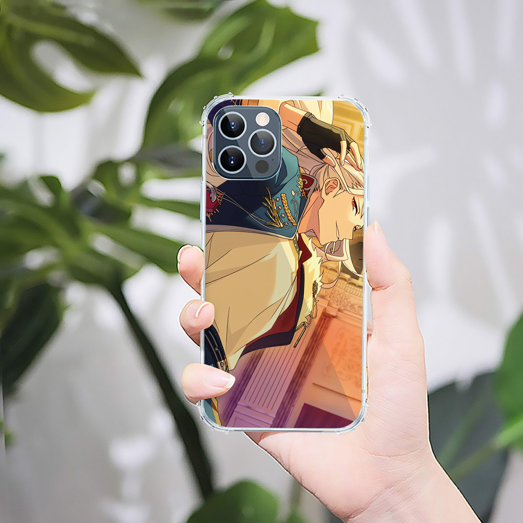（画像用） あんさんぶるスターズ! Ensemble Stars 【iPhone 12シリーズ対応】透明スマホケース（クリアソフトケース）